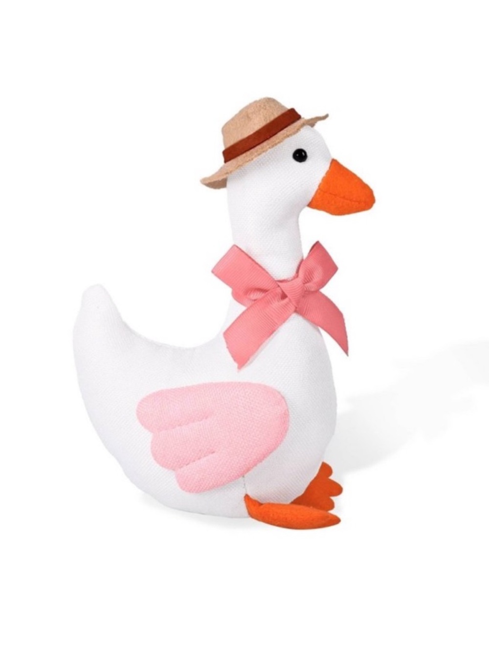 Novelty Plush Goose w/ Pink Accents & Straw Hat, Target Bullseye's Playground™